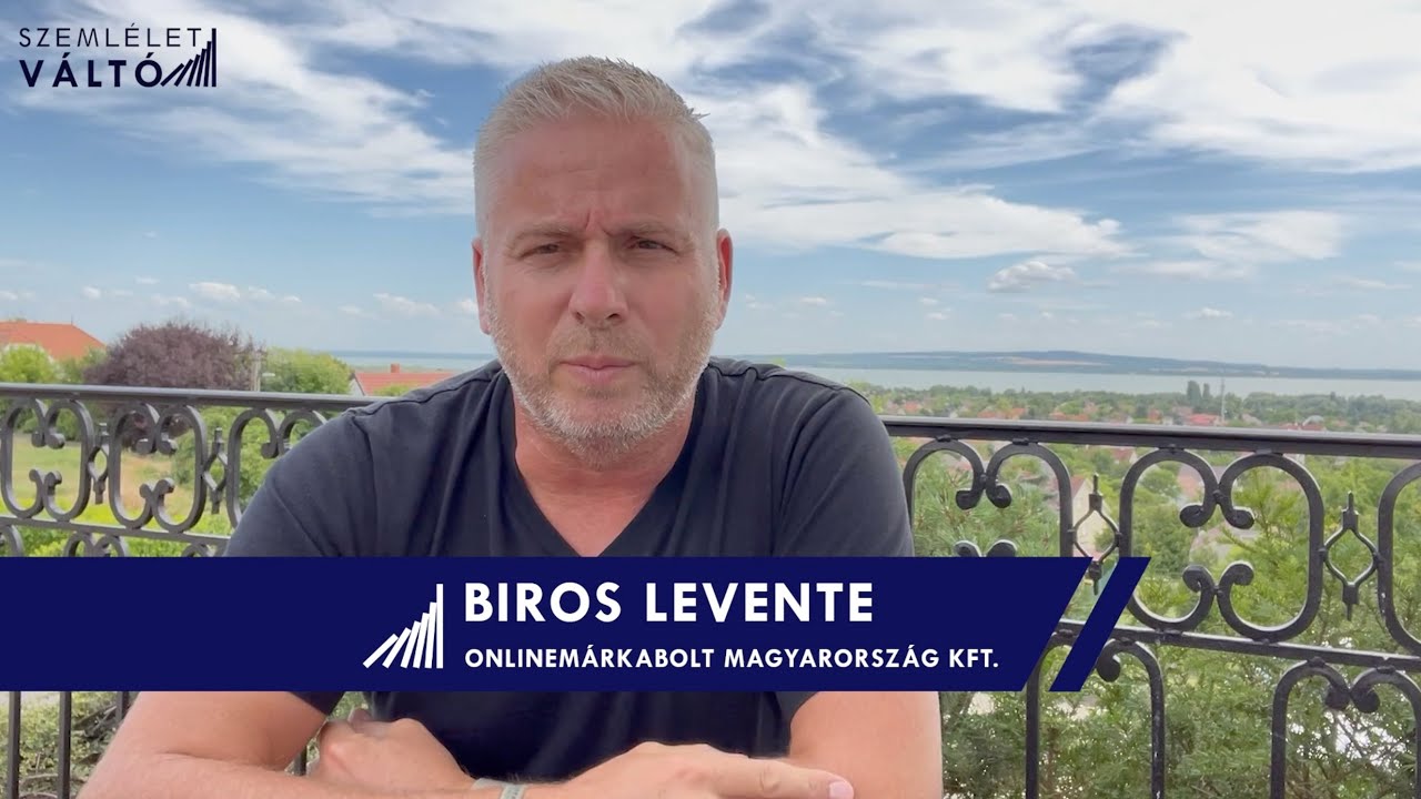 Mi is az a Szemléletváltó program? - Biros Levente - Ajánló